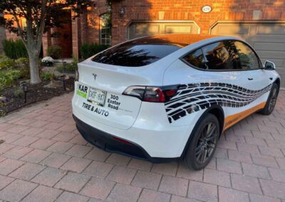 White Tesla - The Kar Doctor - Car repair London Ontario