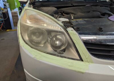 Saturn Headlight buff - The Kar Doctor - Car repair London Ontario